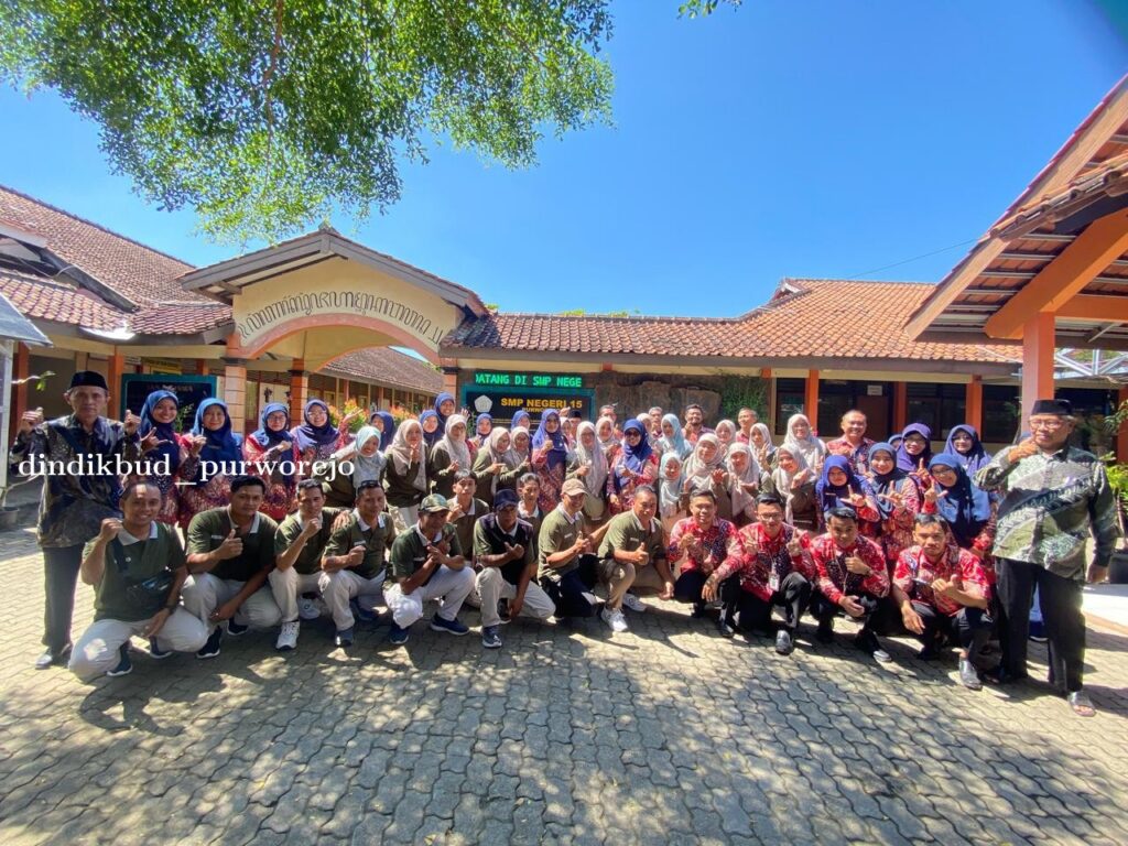 kunjungan dari smp 2 puring kebumen