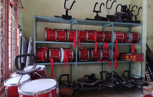 Ruang Peralatan Drumband
